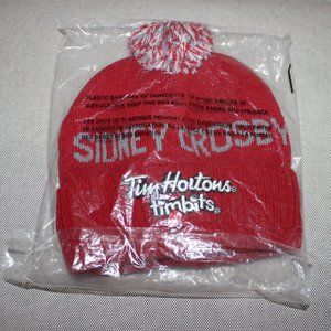3/$55❤️new Tim Hortons Sidney Crosby Timbits beanie hat toque pom-pom